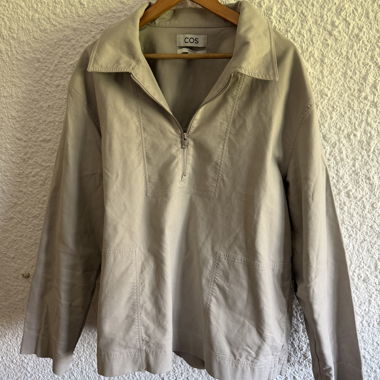 COS Beige Relaxed-Jacke