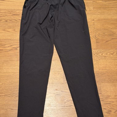 Black sport chinos