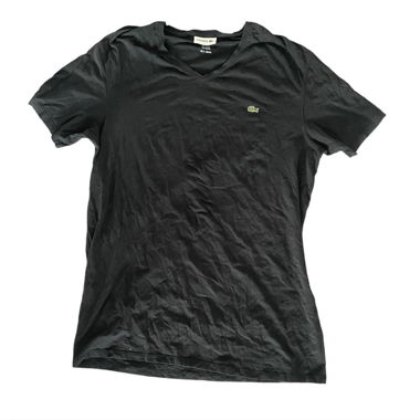 Schwarzes Lacoste Tshirt