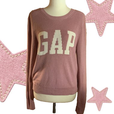 GAP Soft Pink Knit Sweater