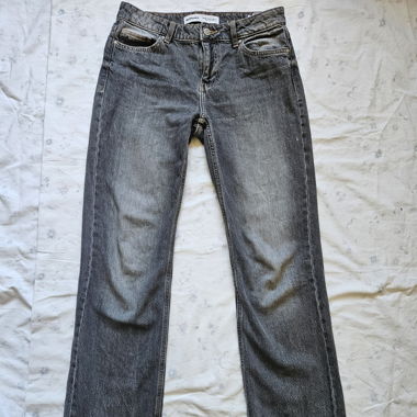 Graue Jeans Bershka