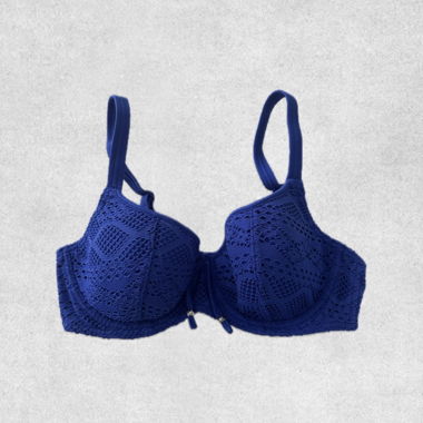 Royal Blue Bikini Top