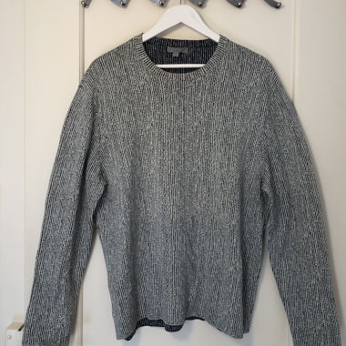 COS grün-weiss gestreiftes Pullover