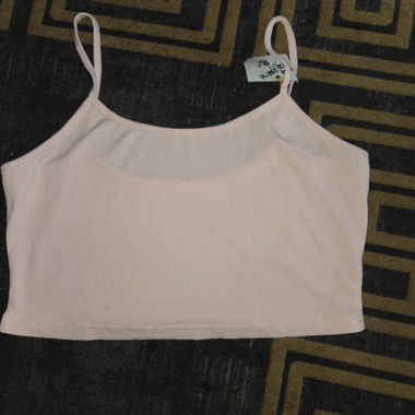 Light Pink Crop Top
