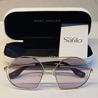Marc Jacobs Sonnenbrille rund gold/lila