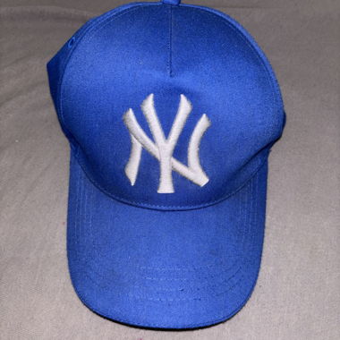 Cappellino da baseball NY blu