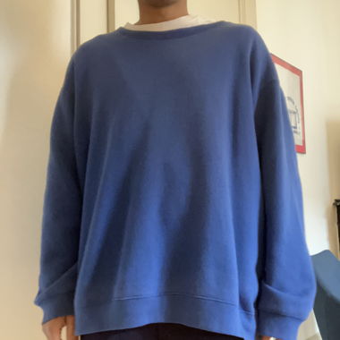 Felpa H&M Blu XXL (Yves Klein Blue)