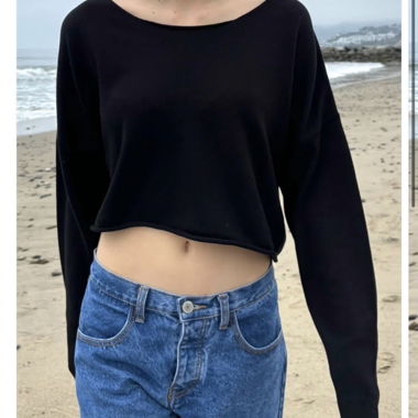 Maglione nero Brandy Melville