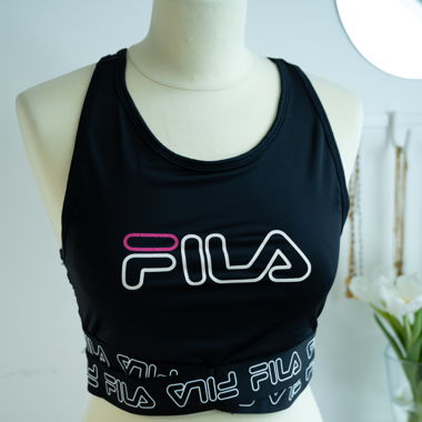Fila sport bralette in black