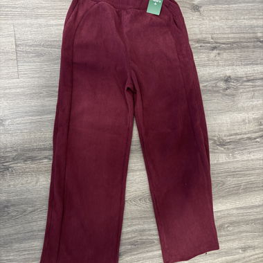 Pantalone in velluto a coste bordeaux Taglia M