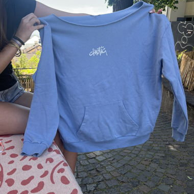 Chotic Blue Hoodie