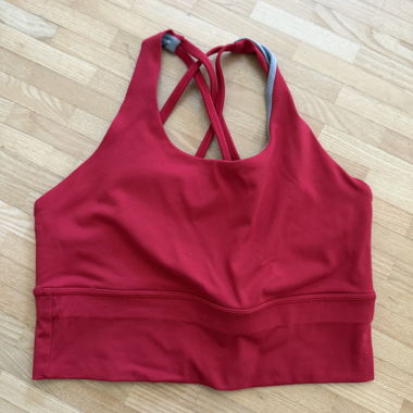 Sport Bra red/grey