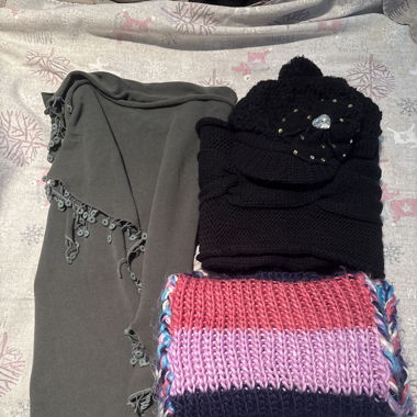 écharpe et bonnet d'hiver