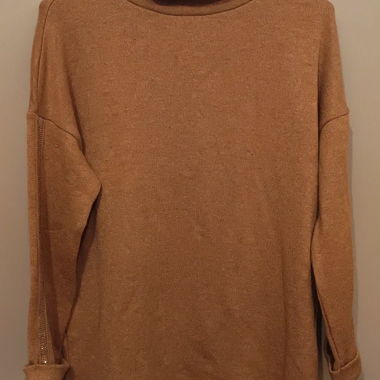 New Brown Women’s Turtleneck Sweater