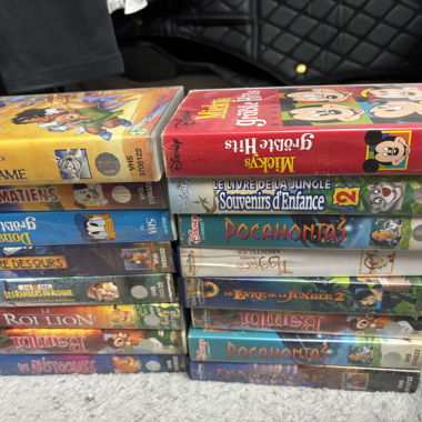 Disney VHS-Kassetten Set