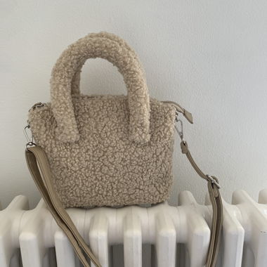 Sac teddy beige