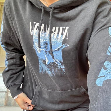 H&M Nirvana Nevermind hoodie, size S