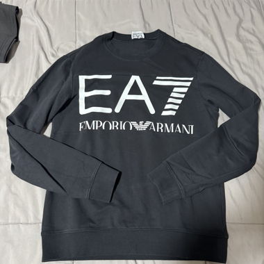 EA7 Pullover schwarz M