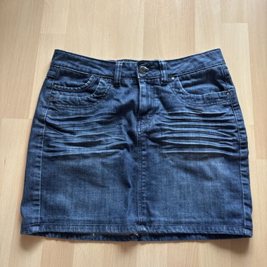 Jupe-Jeans bleue