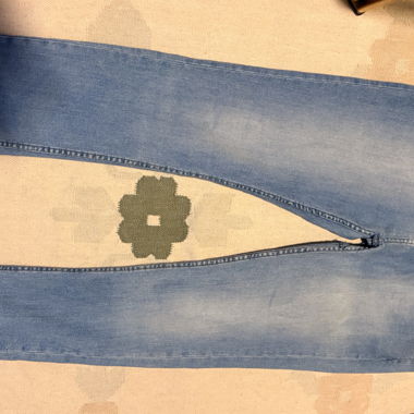 Blaue Jeans