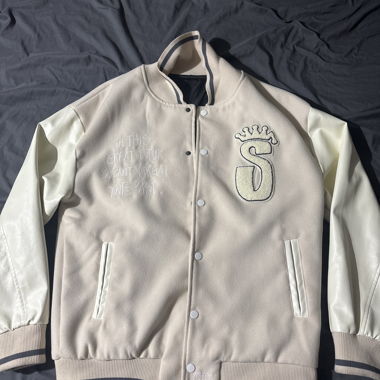 Stussy college jacket