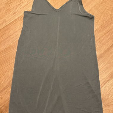 Robe ample verte