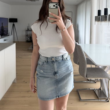 Denim Skirt