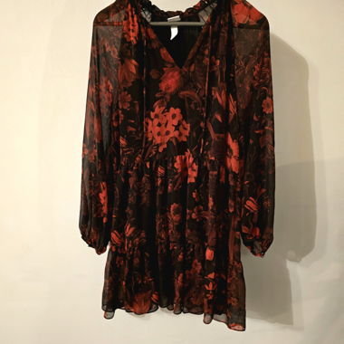 Loose, short dress.
