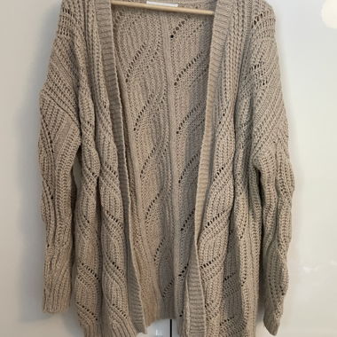 Cardigan mit Glitzereffekt