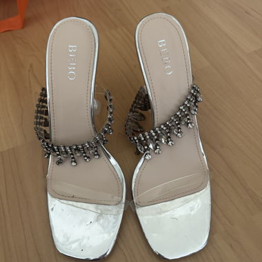 Bebo High Heels with Jewel Straps