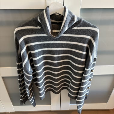 Massimo Dutti Streifenpullover aus Wolle