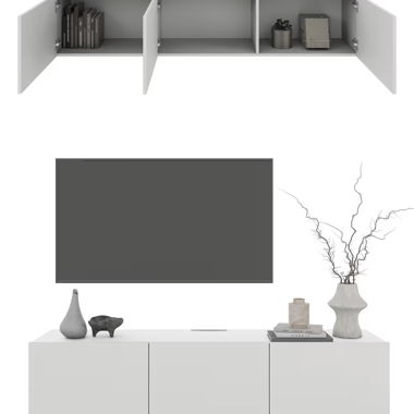Mobile basso bianco 180/36.7/42 cm 