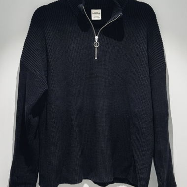 Pull en maille LAMAREL à demi-zip