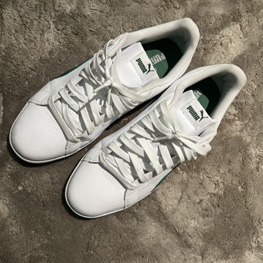 Puma sneakers blanches et vertes