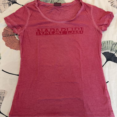 T-shirt rosa Napapijri