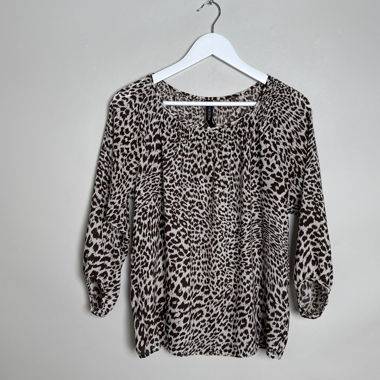 Camicia Marc Cain con stampa leopardata