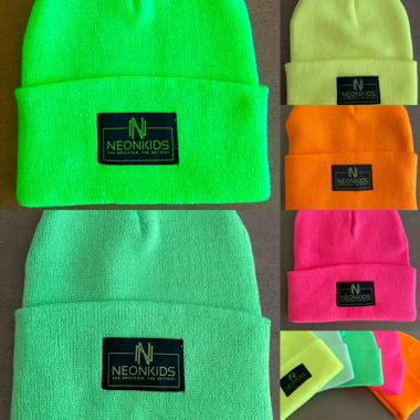 Bonnets néon neufs 