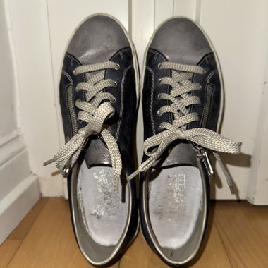 Sneaker Rieker Antistress blu jeans