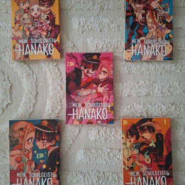 Pack de 5 tomes du fantôme de l’école Hanako (tome 5 à 9)