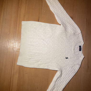 Polo Ralph Lauren white sweater