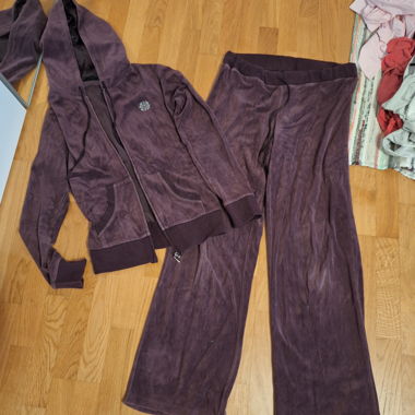 Velour Jacke und Hose, Jogginganzug, matching set