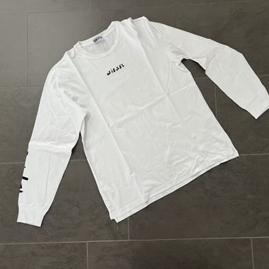 Haut manches longues Diesel blanc