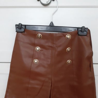 Zara faux leather shorts / Shorts aus Kunstleder