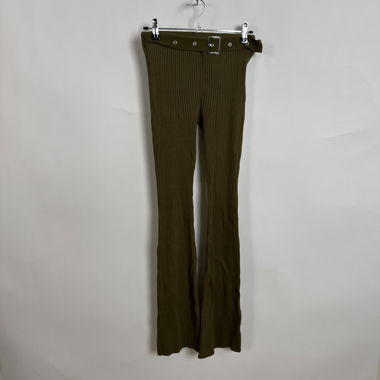 Pantalon évasé côtelé ZARA