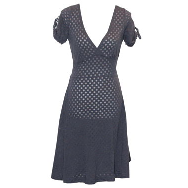 Sommerkleid grau/blau