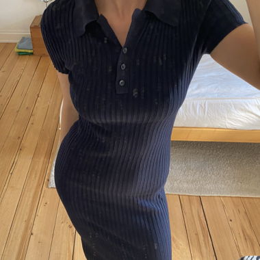 Polo-Kleid navy blue