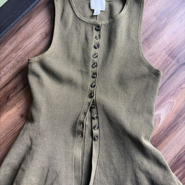 H&M Strick-Top ärmellos