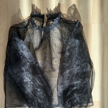 Transparent blouse 