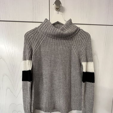 Strickpullover Grau; Grösse XS - S