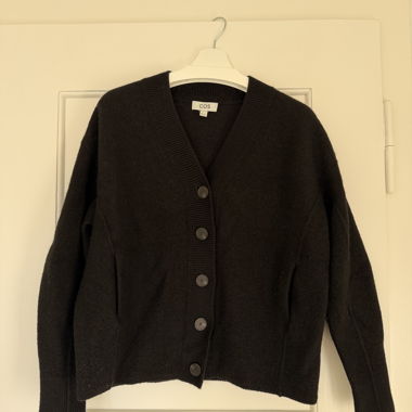 Cardigan COS 100% laine – Noir